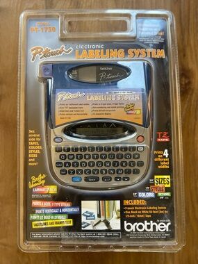 Brother P-Touch PT-1750 Label Maker NIB Sealed Office Home School Organizer Tool